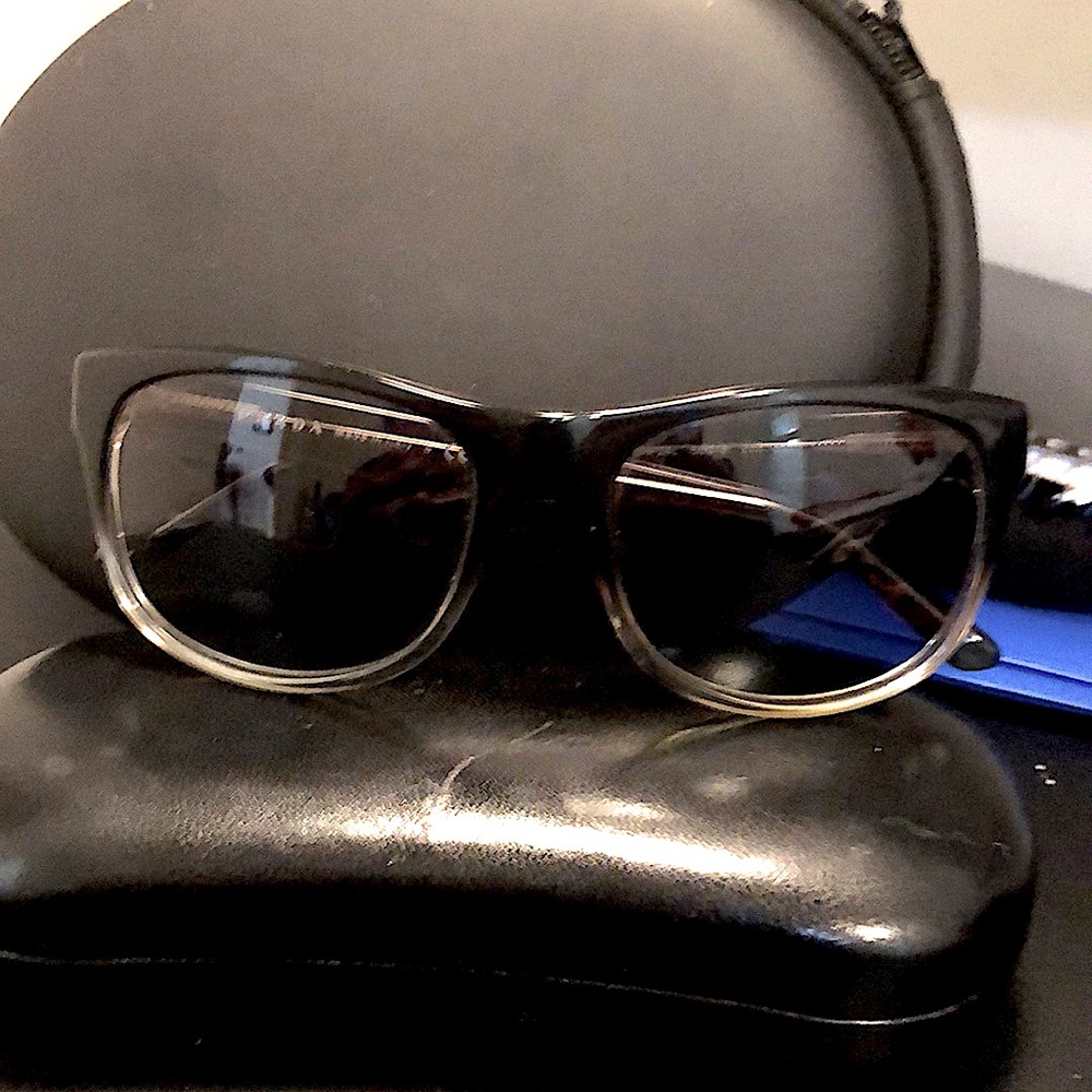Prada Sunglasses - Black fades grey frame
